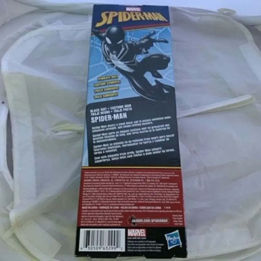 Marvel Spider-Man Black Suit Titan Hero Series 12” Action Figure *New*